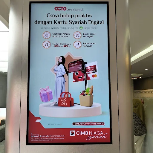 poster jenis reklame yang menyampaikan pesan - CIMB Niaga