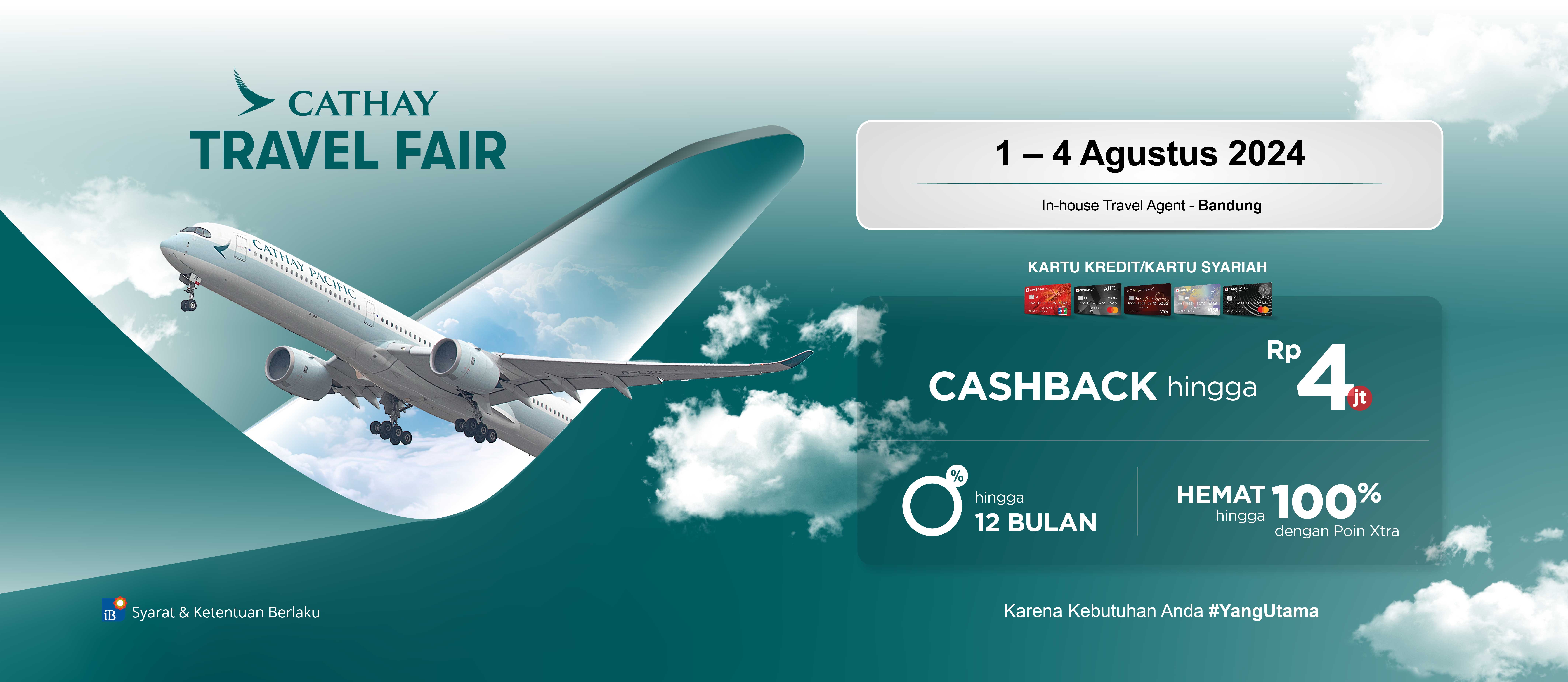 Cathay Pacific Travel Fair Bandung