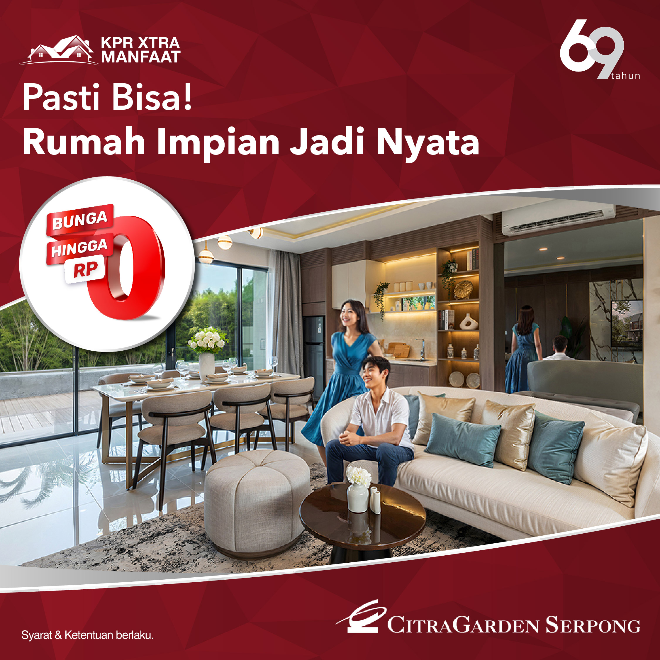 Pasti Bisa! Punya Rumah Di Citra Garden Serpong