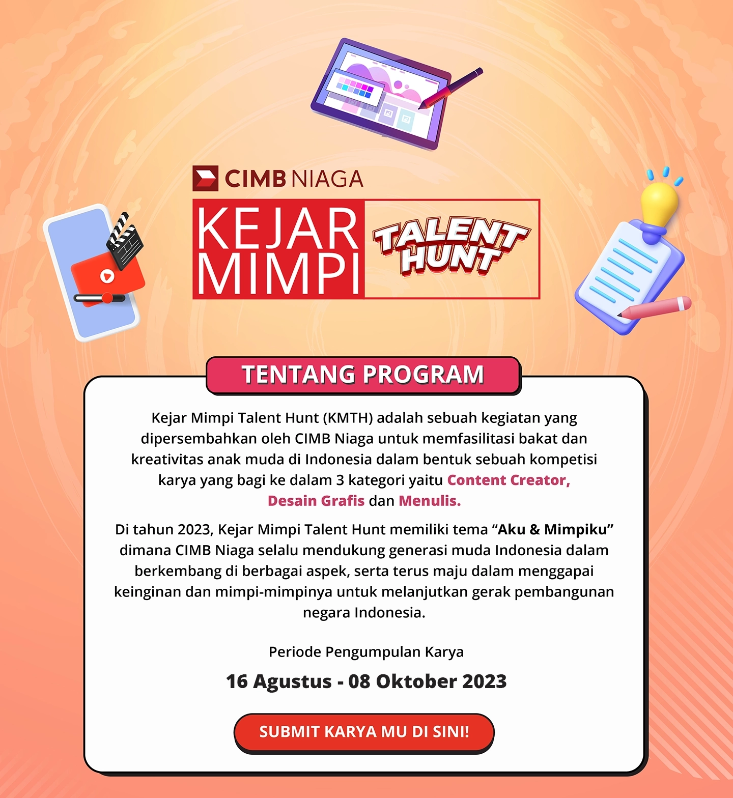 Kejar Mimpi Talent Hunt 2023